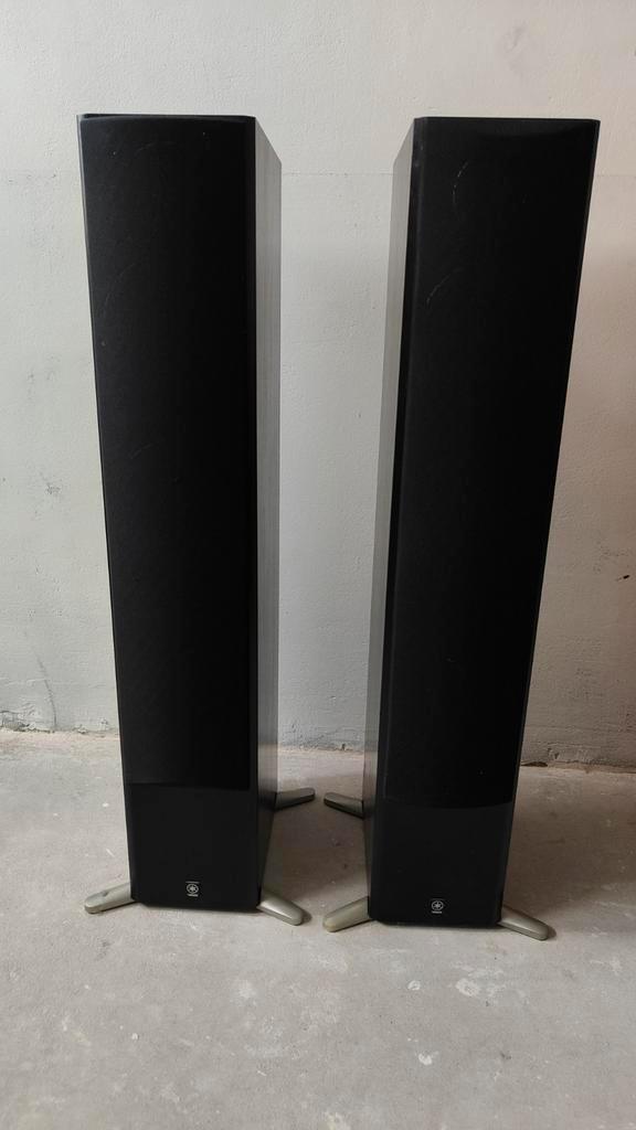 Yamaha NS-325F Vloerstaande Luidsprekers (Paar), Audio, Tv en Foto, Luidsprekers, Gebruikt, Front, Rear of Stereo speakers, Minder dan 60 watt