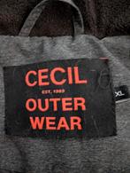CECIL Outdoor jas met capuchon in Grijs/antraciet., Kleding | Dames, Ophalen of Verzenden, Zo goed als nieuw, Maat 46/48 (XL) of groter