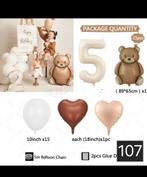 Verjaardag ballonnen beer, Hobby en Vrije tijd, Feestartikelen, Ophalen, Nieuw, Versiering, Verjaardag