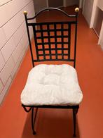 4x keuken/terrasstoelen onverwoestbaar!, Huis en Inrichting, Stoelen, Ophalen, Overige materialen, Zwart, Zo goed als nieuw