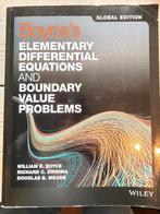 Elementary differential equations Global Edition, Gelezen, Ophalen of Verzenden, WO, Wiley