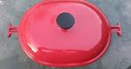 LE CREUSET La Mama rode gietijzer pan met deksel 33cm (G105), Keramische plaat, Koekenpan of Braadpan, Ophalen of Verzenden, Zo goed als nieuw