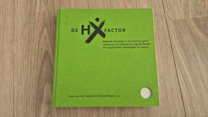 De HX Factor - Hans van der Heijden - Zo goed als nieuw, Boeken, Economie, Management en Marketing, Zo goed als nieuw, Personeel en Organisatie