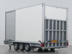 Hulco Terrax machinetransporter met gesloten opbouw!!, Auto diversen, Aanhangers en Bagagewagens, Nieuw
