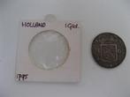Oude munt 1 gulden Holland B.R. uit 1795 fraai, Verzenden, Vóór koninkrijk, Losse munt, Zilver