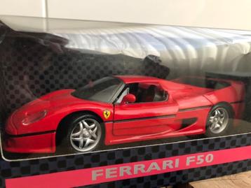 2:Ferrari 50 rood/geel 1:24collezione shell nieuw cadeau tip beschikbaar voor biedingen