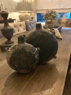 2 olie veld flesjes oud aura hoffz, Ophalen of Verzenden, Zo goed als nieuw