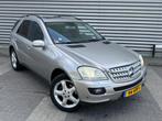 Mercedes-Benz M-klasse ML320 CDI 224PK (bj 2008) XENON|GRIJS, Auto's, Automaat, Gebruikt, Zwart, Leder en Stof