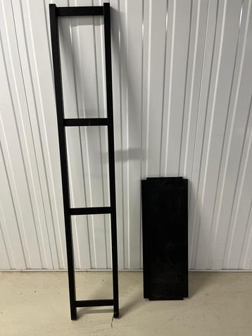 IKEA IVAR kast zwart /179Hx30Dx345cm L, in delen/als geheel