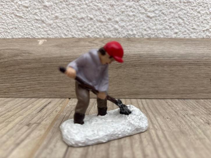 Kerstfiguur sneeuwschuiver, Diversen, Kerst, Gebruikt, Ophalen of Verzenden