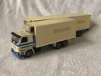 SCANIA 143 vrachtwagen met LZV aanhanger, Hobby en Vrije tijd, Modelauto's | 1:50, Ophalen of Verzenden, Zo goed als nieuw, Bus of Vrachtwagen