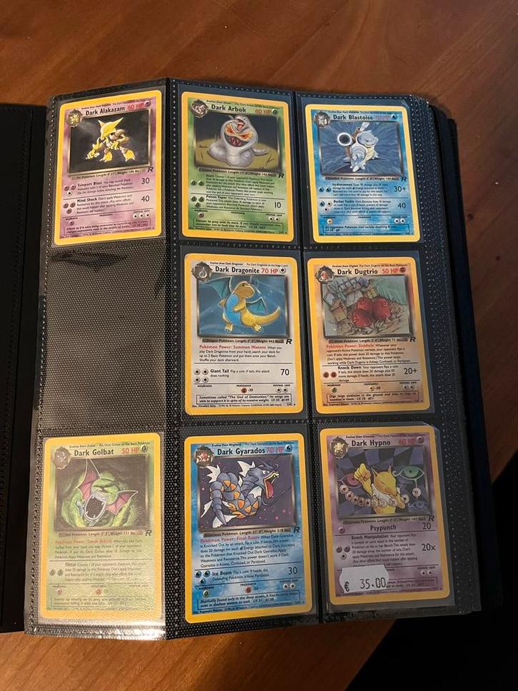 Vintage Pokemon Kaarten Collectie WOTC, Hobby en Vrije tijd, Verzamelkaartspellen | Pokémon, Gebruikt, Meerdere kaarten, Ophalen of Verzenden