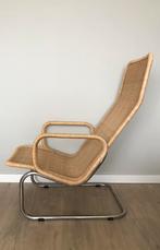 Vintage rotan Dirk van Sliedrecht fauteuil Amsterdam België, Ophalen of Verzenden