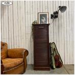 Oude houten roldeurkast Kast Archiefkast, Ophalen, Minder dan 50 cm, 100 tot 150 cm, Nb