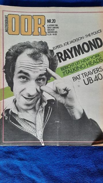 OOR 20-1980 Raymond van het Groenewoud Talking Heads Pat Tra beschikbaar voor biedingen