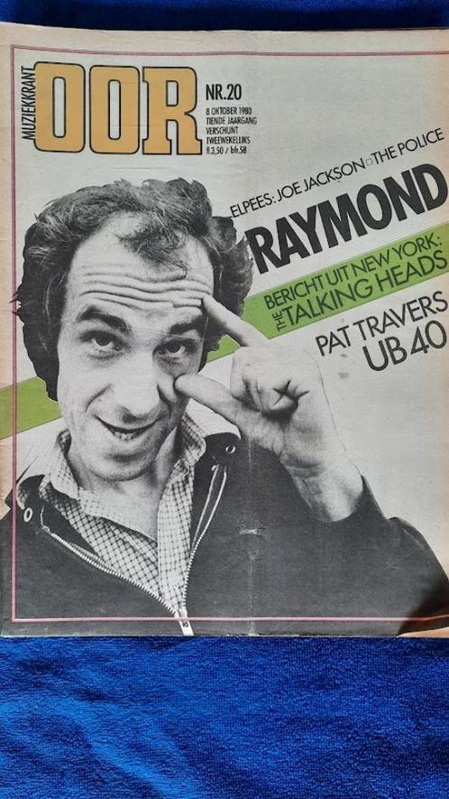 OOR 20-1980 Raymond van het Groenewoud Talking Heads Pat Tra, Boeken, Tijdschriften en Kranten, Zo goed als nieuw, Muziek, Film of Tv