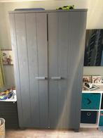 Woood Dennis Kledingkast Grijs, Huis en Inrichting, Ophalen, Gebruikt, Stoer, 100 tot 150 cm