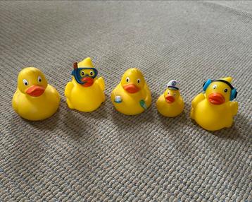 Badeendjes - Set van 5 stuks beschikbaar voor biedingen