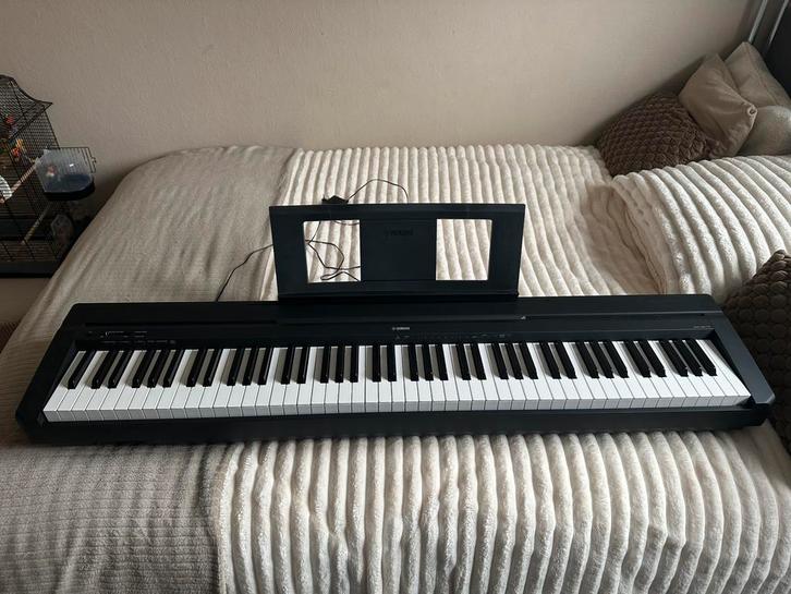 Yamaha P-45 Black digitale piano zwart, Muziek en Instrumenten, Keyboards, Nieuw, 88 toetsen, Yamaha, Aanslaggevoelig, Ophalen