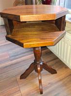 Mooi eikenhouten bijzettafel/kastje, Antiek en Kunst, Antiek | Meubels | Tafels, Ophalen of Verzenden