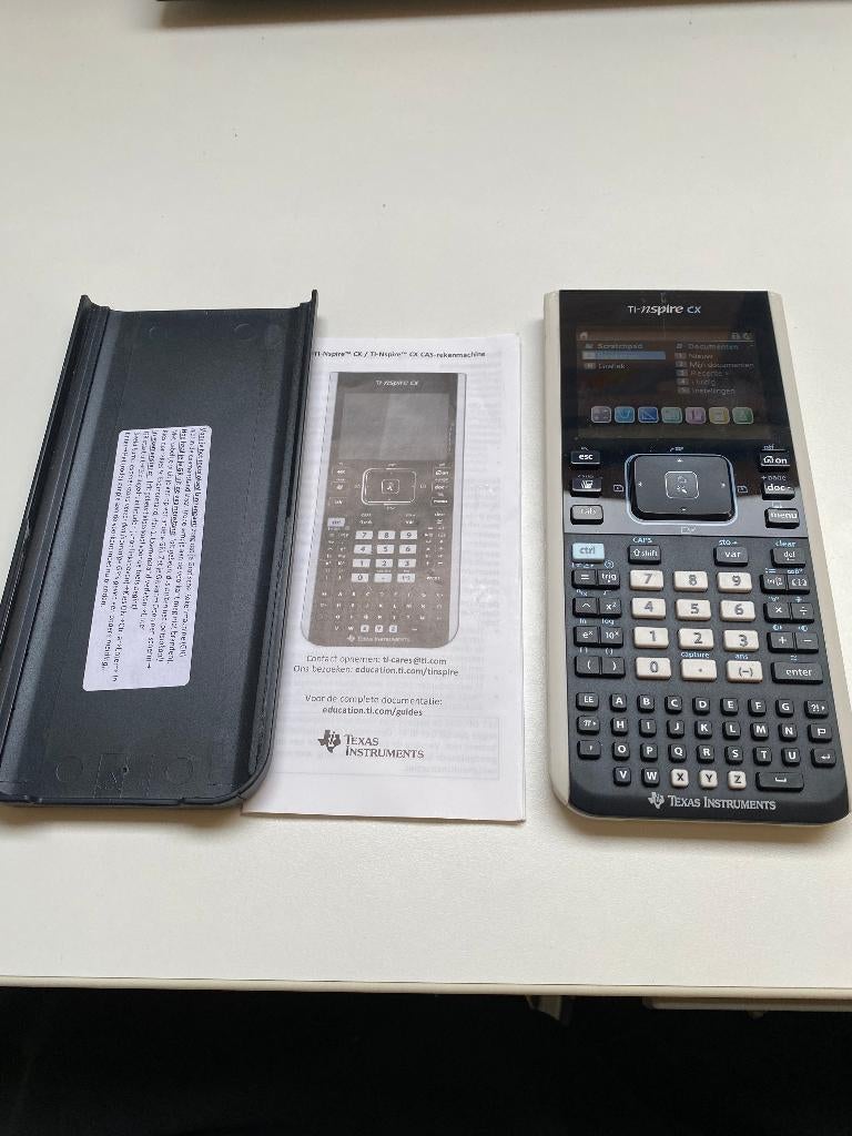 TI-Nspire CX Rekenmachine, Diversen, Rekenmachines, Zo goed als nieuw, Grafische rekenmachine, Ophalen of Verzenden
