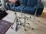 Drum hardware set - 2x Ludwig, 1x Pearl, 1x Adams, Muziek en Instrumenten, Drumstellen en Slagwerk, Ophalen, Zo goed als nieuw