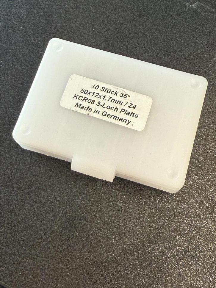 Hm wisselmes 50 x 12 mm voor frees met wisselmessen, Doe-het-zelf en Verbouw, Gereedschap | Freesmachines, Nieuw, Ophalen of Verzenden