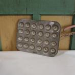 Mal koek chocolade metaal 35 x 27 x 2 cm brocante origineel, Ophalen of Verzenden