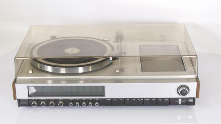 Philips 22RH802/70Z HiFi platenspeler-radio, Audio, Tv en Foto, Stereo-sets, Gebruikt, Philips, Ophalen of Verzenden