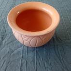2 TERRACOTTA PLANTENPOTTEN, Ophalen of Verzenden, Gebruikt, Rond, Minder dan 25 cm