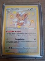 Cinccino SV094/SV122 - Glanzende Schat! Pokémon Kaart, Ophalen of Verzenden, Zo goed als nieuw, Losse kaart, Foil