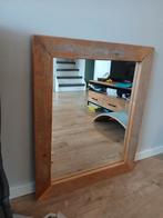 Spiegel steigerhout, Huis en Inrichting, Ophalen, Zo goed als nieuw, Minder dan 100 cm, Rechthoekig