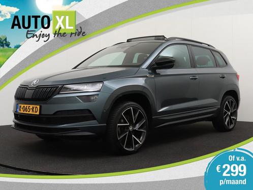 Skoda Karoq 1.5 TSI 150 PK Aut. Sportline Aut. Trekhaak Pano, Auto's, Skoda, Bedrijf, Te koop, Karoq, ABS, Achteruitrijcamera