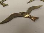 A7029 Set Messingen Vogels [3 stuks], Huis en Inrichting, Ophalen of Verzenden, Gebruikt