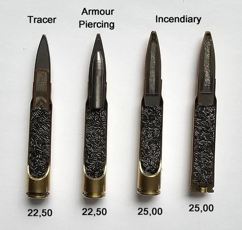 7,92x57 BESA   DOORSNEDEN  WW2, Verzamelen, Militaria | Tweede Wereldoorlog, Landmacht, Hulzen of Bodemvondsten, Engeland, Ophalen of Verzenden