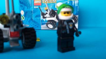 Lego 6324 System minifig Police Politie Quad Chopper Set beschikbaar voor biedingen
