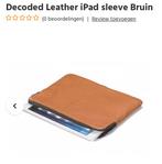Decoded I-pad hoes, Computers en Software, Tablet-hoezen, Ophalen of Verzenden, Zo goed als nieuw, Bescherming voor- en achterkant