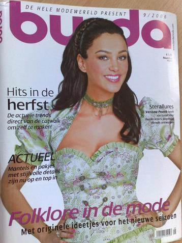 Burda september nr. 9 / 2006 , extra folkloremode beschikbaar voor biedingen