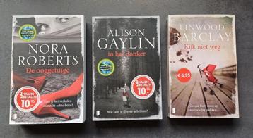 Set: 3 thrillers - Boekerij beschikbaar voor biedingen
