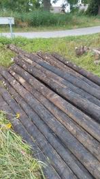 Kastanje palen, Tuin en Terras, Palen, Balken en Planken, Ophalen, Gebruikt, Palen