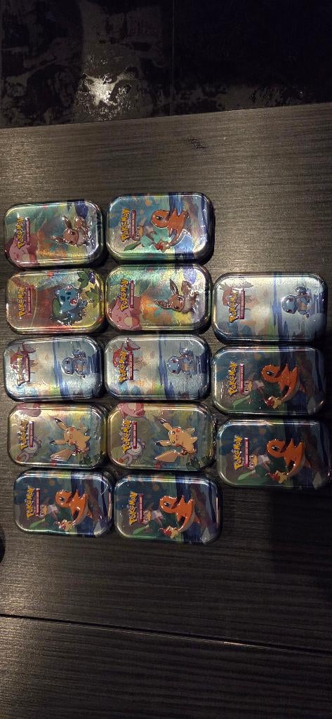 Pokemon Tin Kanto Gesealed, Ophalen of Verzenden, Nieuw, Overige typen, Foil