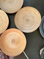 IKEA bamboe houten decoratief grote schalen, Huis en Inrichting, Woonaccessoires | Onderzetters, Ophalen, Zo goed als nieuw