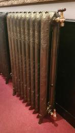 Antieke Gietijzeren Radiator - Gerestaureerd, Ophalen, Gebruikt, Radiator, 60 tot 150 cm