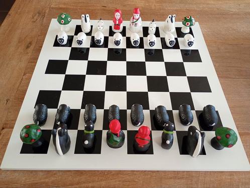 Uniek Chauvaux Design Schaakspel – Nieuw in Doos – Zeldzaam!, Hobby en Vrije tijd, Gezelschapsspellen | Bordspellen, Nieuw, Een of twee spelers