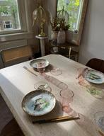 Travertin eettafel natuursteen, Huis en Inrichting, Tafels | Eettafels, Ophalen, 100 tot 150 cm, 50 tot 100 cm, Zo goed als nieuw