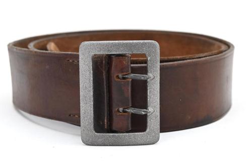 Bruin Leren Officiers riem (Kernstück Fabr. No.6), Verzamelen, Militaria | Tweede Wereldoorlog, Luchtmacht, Kleding of Schoenen