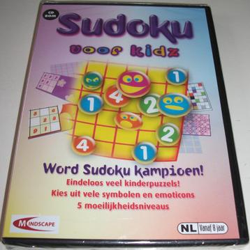 PC Game *** SUDOKU VOOR KIDZ ***  Sudoku kampioen! *NIEUW* beschikbaar voor biedingen