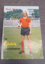 Ruud Geels Quick Sportschoenen Spelerskaart, Ophalen of Verzenden, Gebruikt, Ajax, Spelerskaart