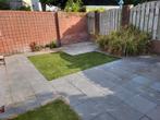 Gratis op te halen. Ongeveer 250 stuks tegels. 40x40x5 cm, Tuin en Terras, Tegels en Klinkers, Ophalen, Gebruikt, 10 m² of meer