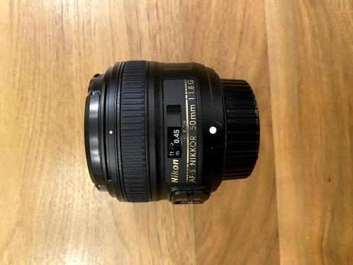 NIKKOR LENS AF-S NIKKOR 50mm f/1.8 G, Audio, Tv en Foto, Fotografie | Lenzen en Objectieven, Nieuw, Standaardlens, Zoom, Ophalen of Verzenden